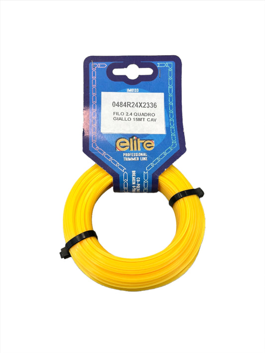 nylon/struna 2,4x15m hranata