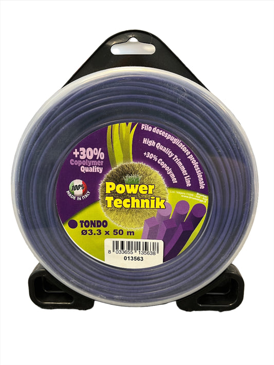 nylon/struna 2,4x90m okruhla fialova