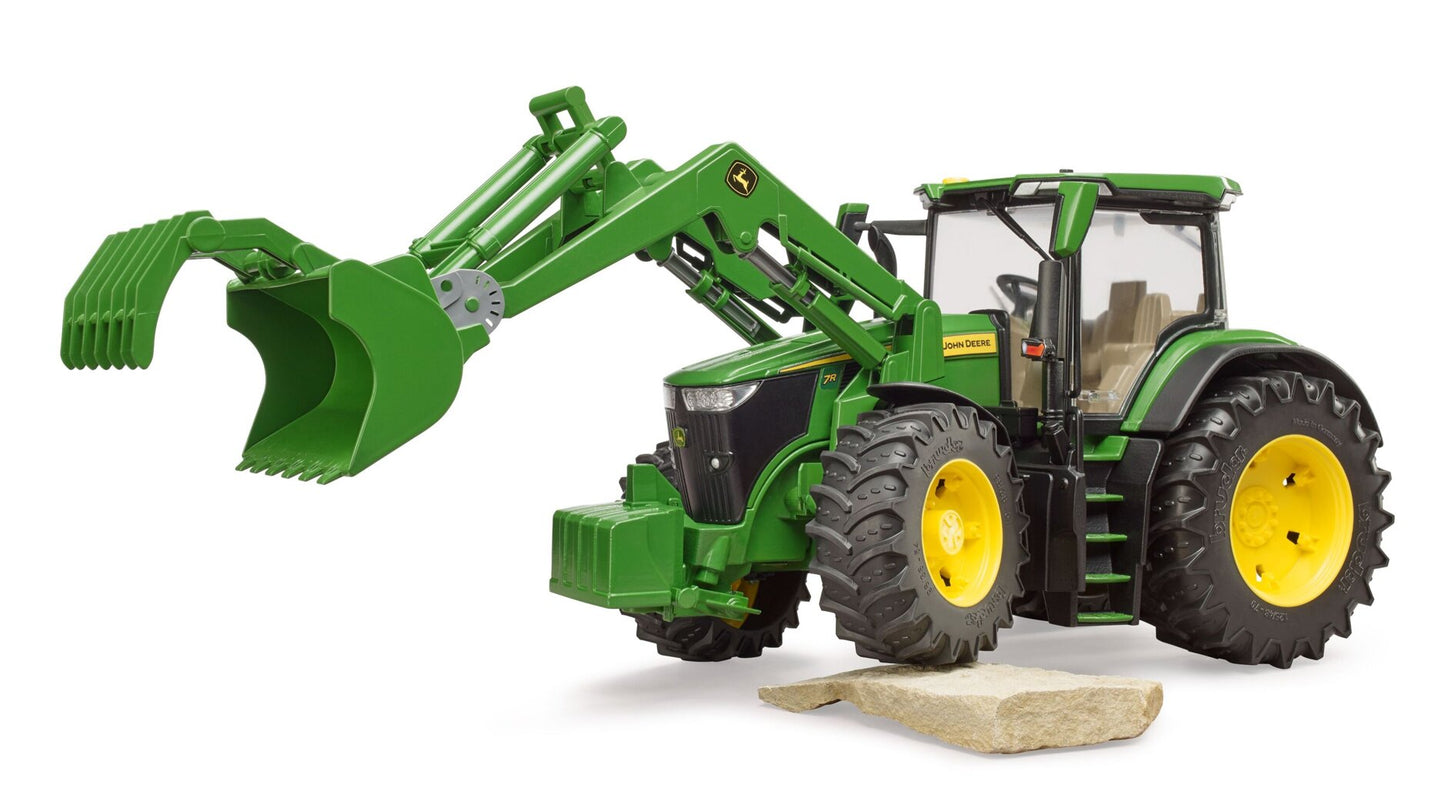 John Deere 7R s čelným nakladačom U03151