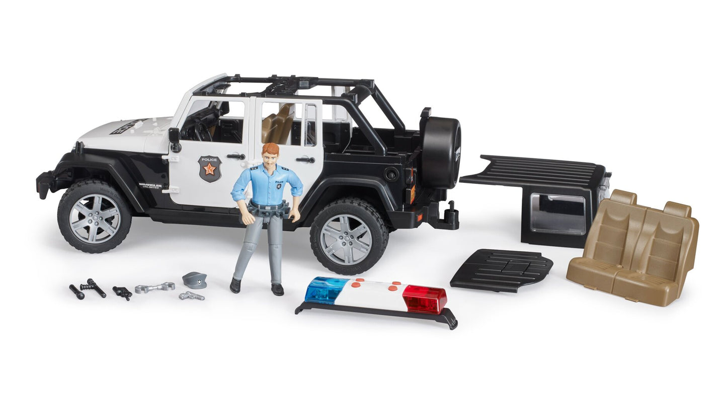 Policajné auto Jeep Rubicon U02526