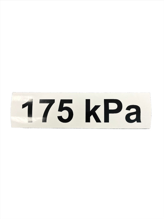 nalepka tlak pneu 175kPa A-1142MO