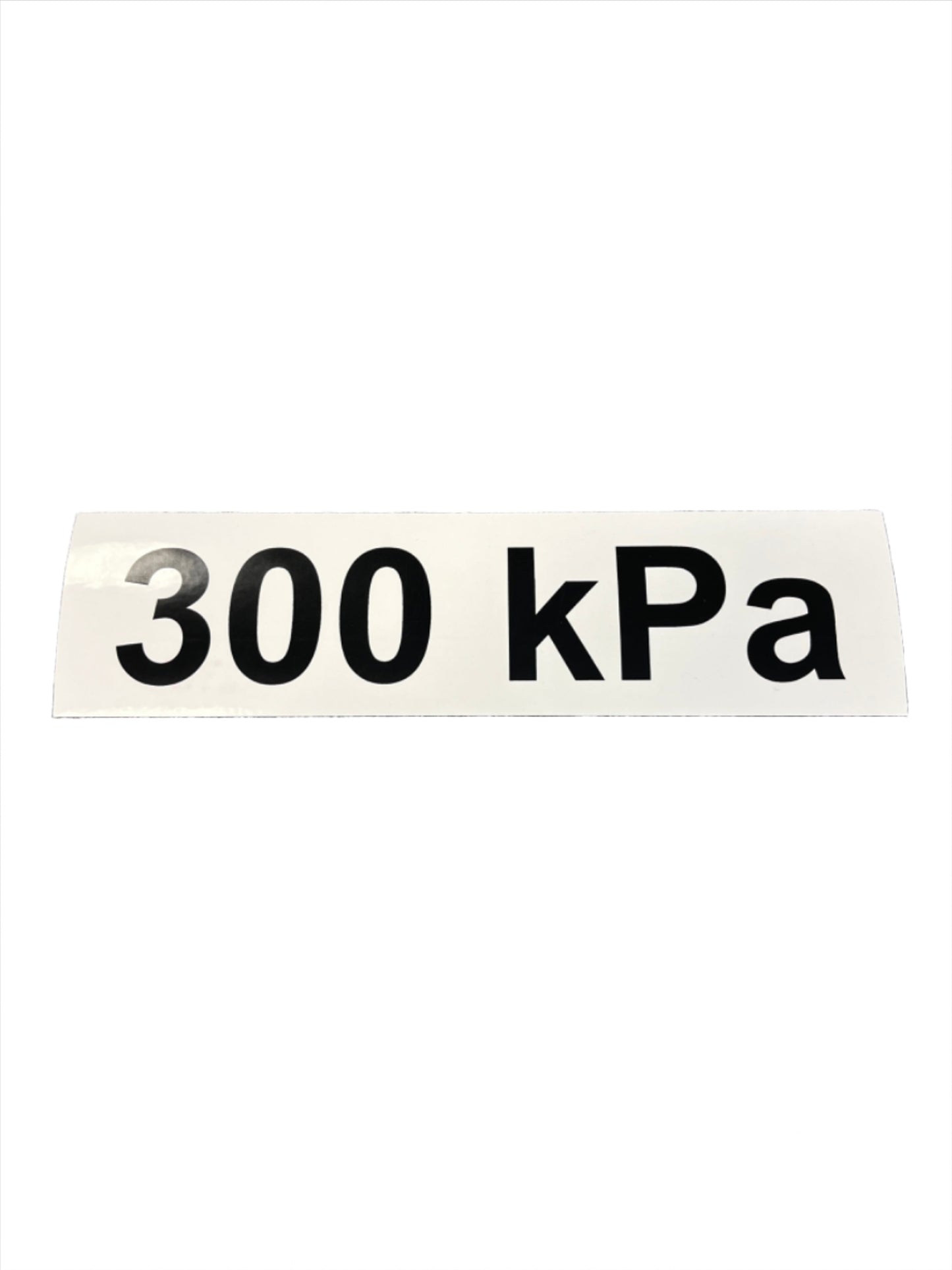 nalepka tlak pneu 300kPa A-0411MO