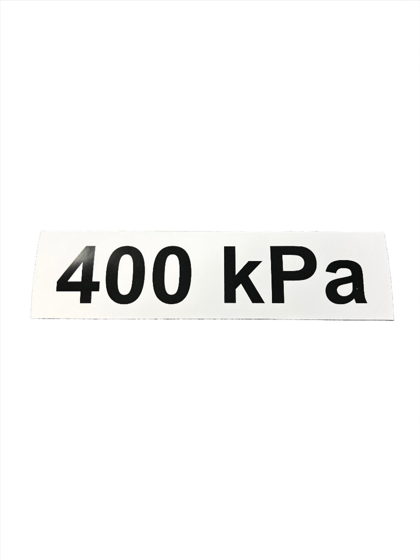 nalepka tlak pneu 400kPa A-0204MO