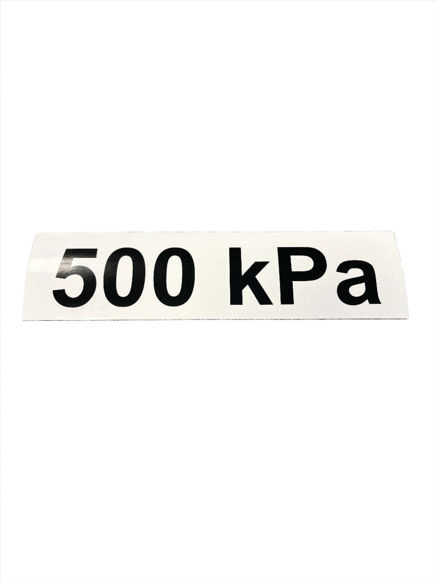 nalepka tlak pneu 500kPa A-0206MO