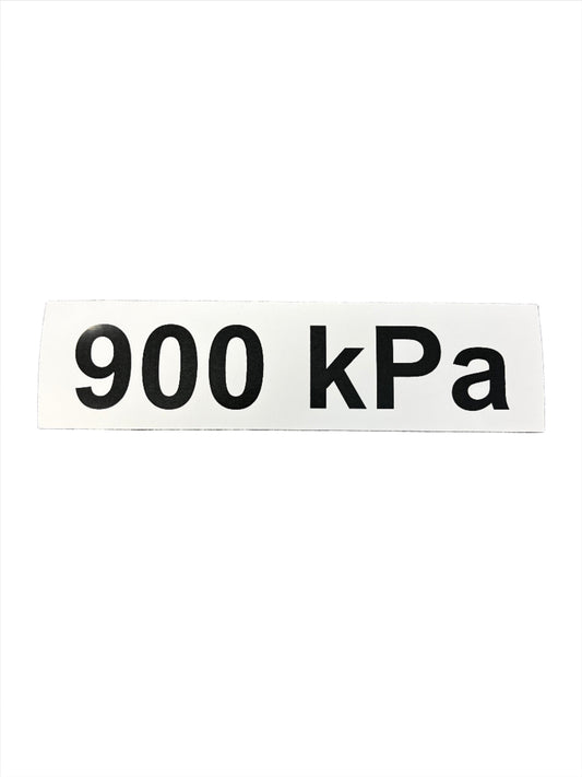 nalepka tlak pneu 900kPa A-0304MO